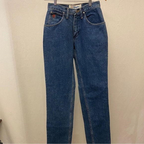 Wrangler 1/2 NWT Vintage Twenty X Women’s Jeans 25x33 High Rise Relaxed Tapered - Picture 7 of 9